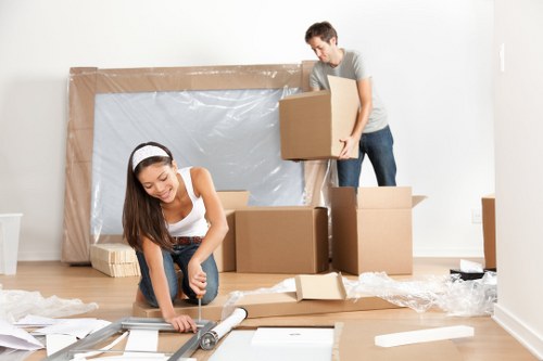 Committed removals team promoting ethical business practices