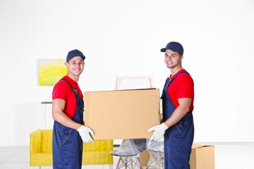 Customer complaint being recorded during a removals service review