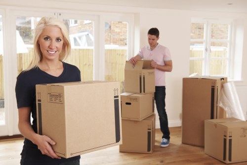 Secure checkout process for Shoreditch moving services