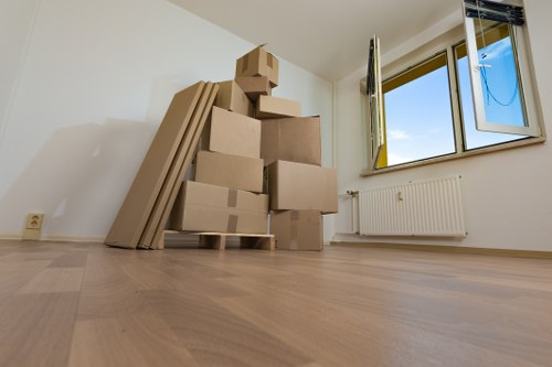 Waste removal and lawful disposal during clearance