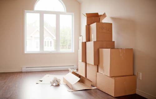 Staff trained for careful handling during a Shoreditch move