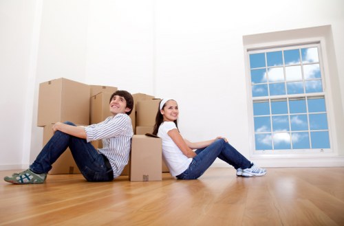 Commercial removals for a Shoreditch office or creative studio