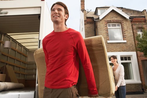 Example move from a Shoreditch warehouse-style apartment