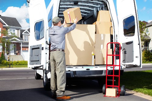 Efficient office removals in Shoreditch with organized loading
