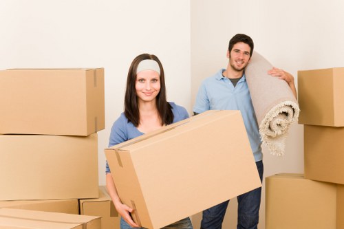 Office packing and unpacking services for a business move in Shoreditch