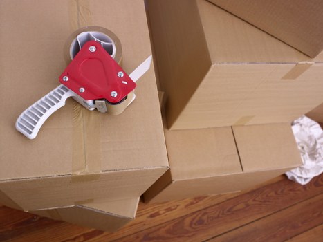 IT equipment and office packing during Shoreditch office move